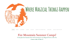 Desktop Screenshot of firemountainschool.org